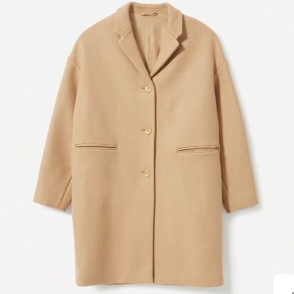 Everlane - The Cocoon Coat Camel